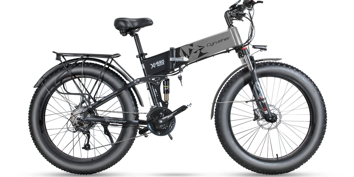 XF690 MAX ファットタイヤ電動自転車 — Cyrusher JP
